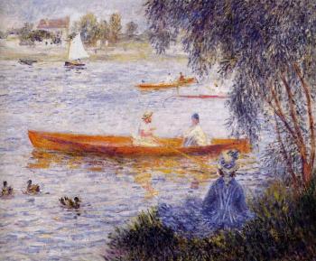 皮埃爾 奧古斯特 雷諾阿 Boating at Argenteuil 皮埃爾 奧古斯特 雷諾阿 Boating at Argenteuil